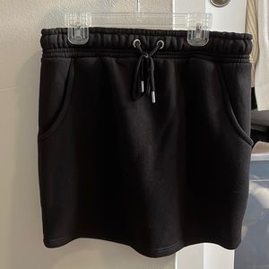 Size 6 Women’s Black Sweat Skirt